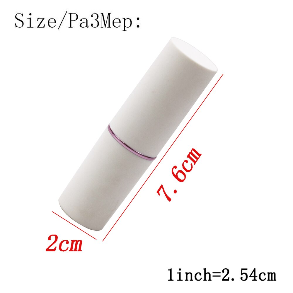 Lipstick Needles Pin Cushion with 5 Sewing Needles Rotatable Needle Holder Needlework Cross Stitch Accessories Sewing Tool