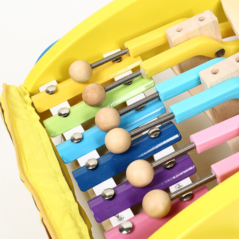 Wooden Multi-functional Infant Walking Assistant Trolley Wooden Baby Toy Car