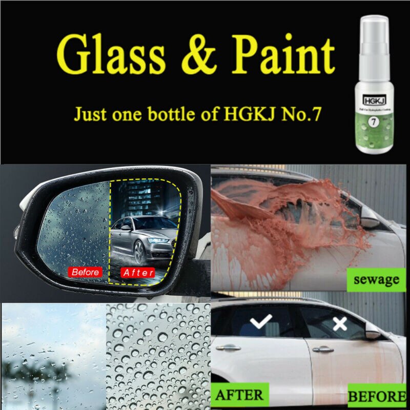 Solution Hydrophobic Coating Windshield Supplies Waterproof 1pcs Bottle