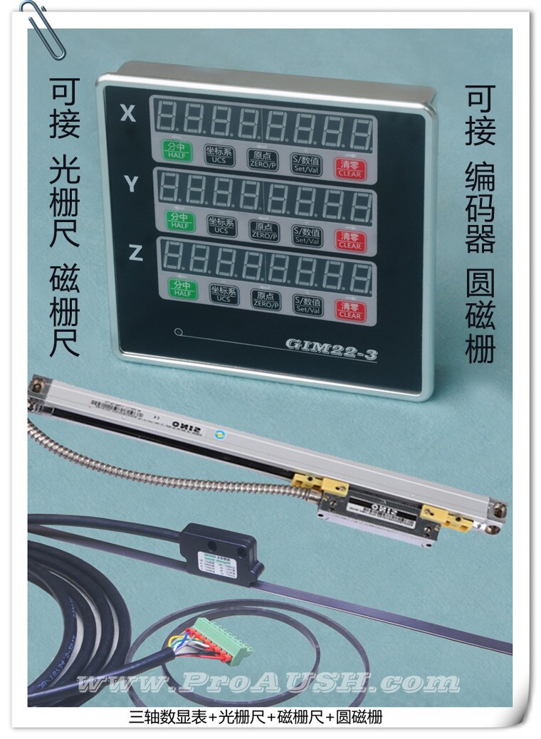 Magnetic Scale | GIM2201 Reading Head | 2 2 Magnetic Grid Strip | Round Magnetic Ring Encoder | Grating Scale