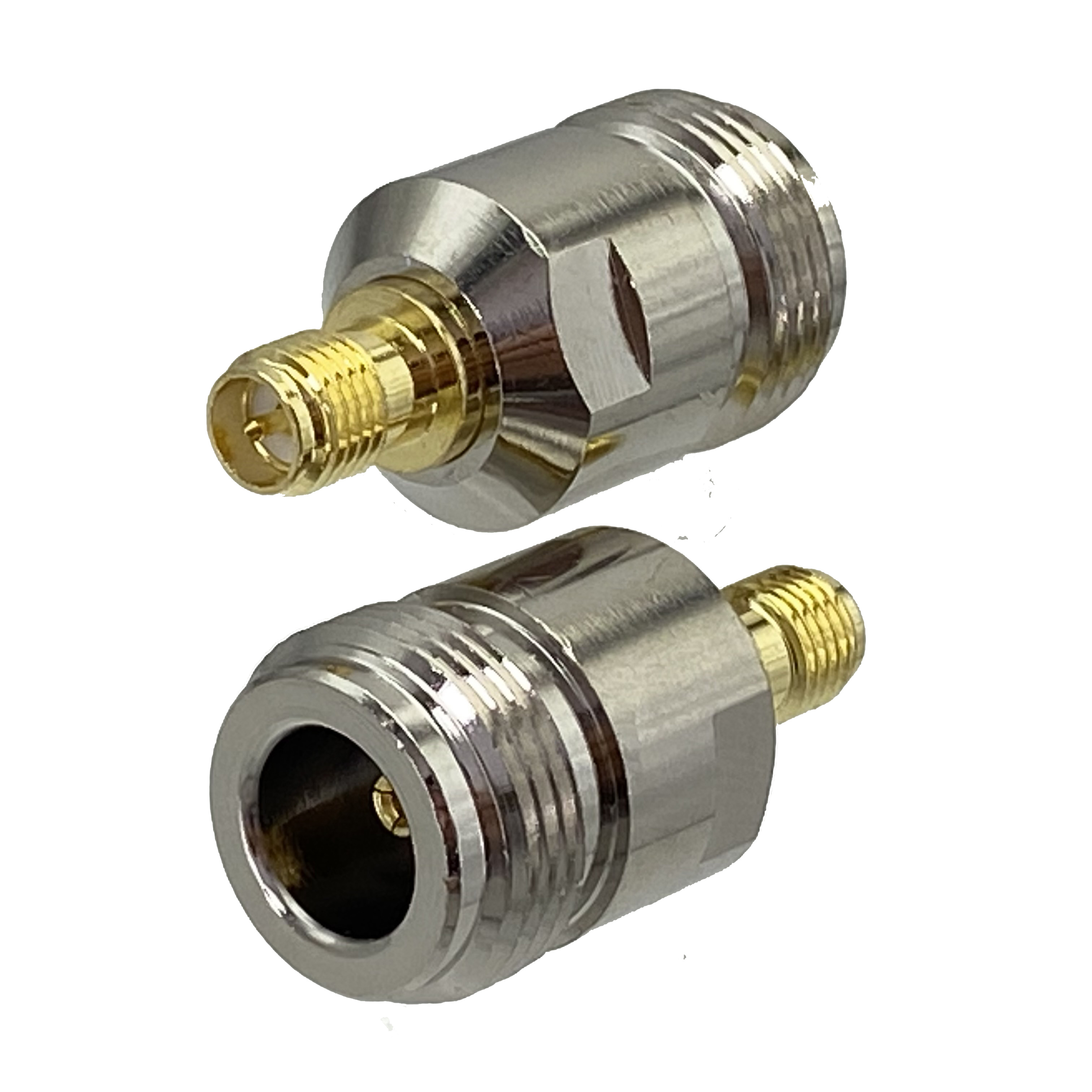 1pcs Connector Adapter N to SMA RP SMA Flange &amp; Bulkhead Male Plug &amp; Female Jack Wire Terminal RF Coaxial Converter: Type 11---1pcs