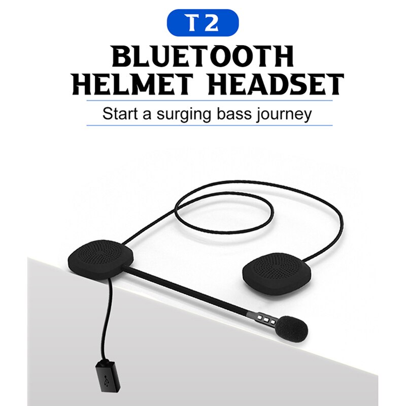 40m motorcykel hjälm headset trådlös  v4.2 mh05 moto hjälm högtalare hörlurar handsfree samtal stereo högtalare musik spela