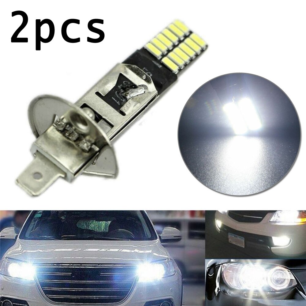 Driving Anti-Fog Lights LED Bulb 2pcs 12V DC Bright Brightness Vehicle