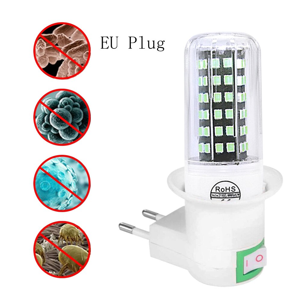 112 LED E14 UV Germicidal Lamp UV Sanitizer For Home Remote Control Disinfection Lamp Light E27 LED UVC Light Bulb Sterilization: Set 1