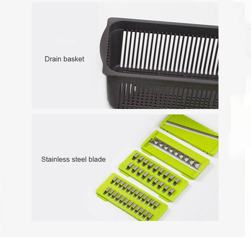 Groentesnijder Mandoline Slicer Keuken Accessoires Fruit Cutter Aardappel Dunschiller Wortel Kaas Rasp Groentesnijder