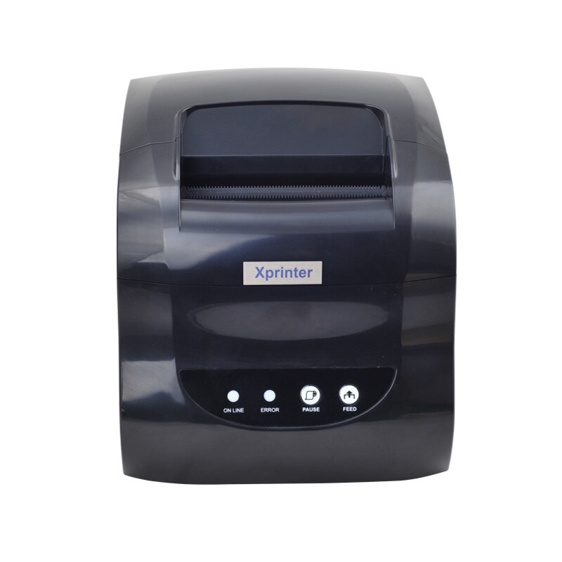 Xprinter xp -365 blabel printer termisk stregkode printer klistermærke printer 20-80mm papir i supermarked til windows/linux