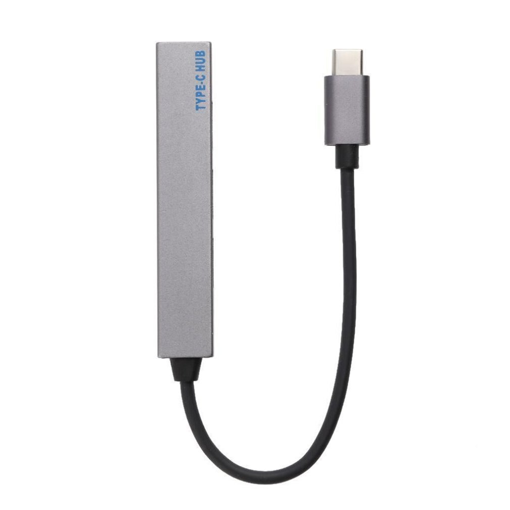 Usb Type-C Adapter 4 In 1 Converter Splitter Multifunctionele Usb 3.1 Hub Elektronica Accessoires