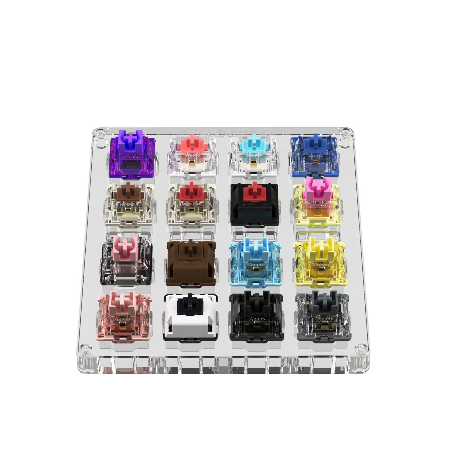 Orivin 10x Taktile Schalter 6x6mm - Superleise Für Maus-Modding & Elektronikprojekte