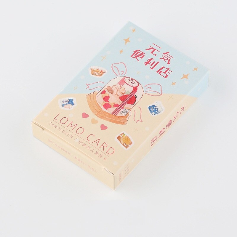 2 Sizes 30 Sheets/Set Snacks Convenience Store Postcard Lomo Card Greeting Card Birthday Card