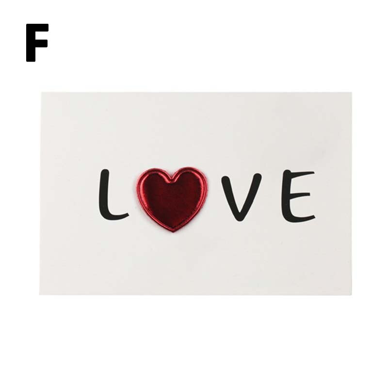 Miłość pocztówka zaproszenie na ślub pozdrowienia kartki z kopertą walentynki strona dekoracji słodkie opakowanie na prezent dostaw: 6