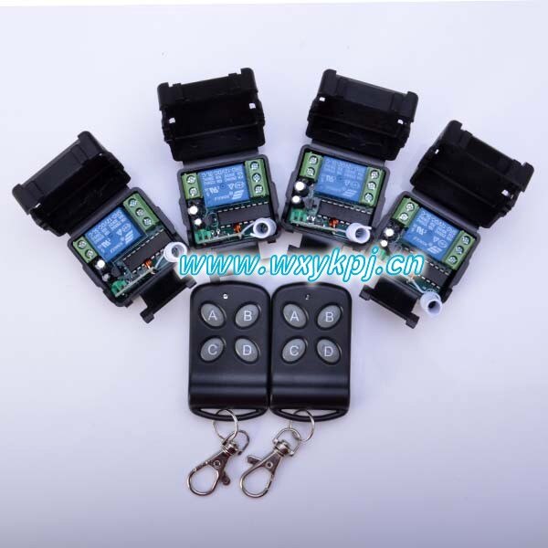 1-Channel RF Wireless Remote Control Set – DC12V Receiver + 1-Button Transmitter