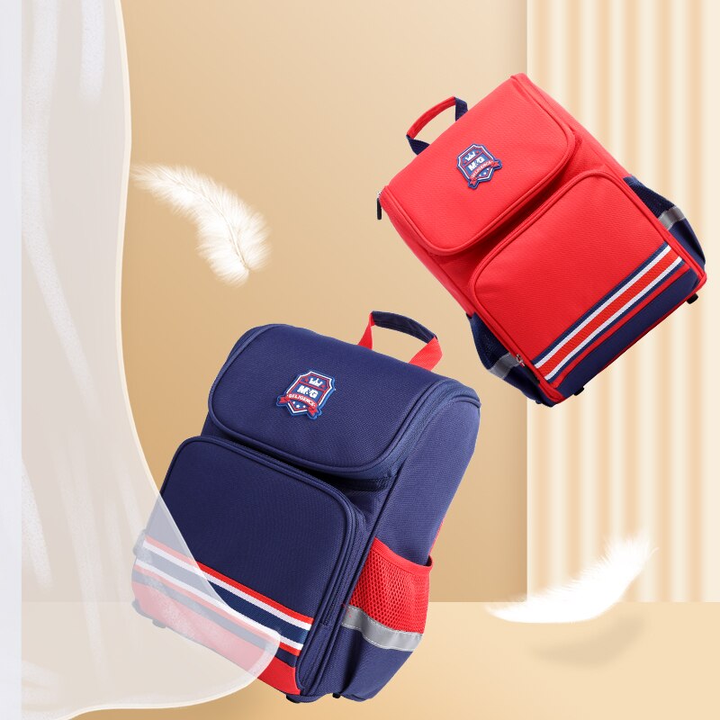 M&G Schoolbag Primary School Students Backpack 6-12 Years Large Capacity Book Bag Spine Protection Lightweight Tutorial bag