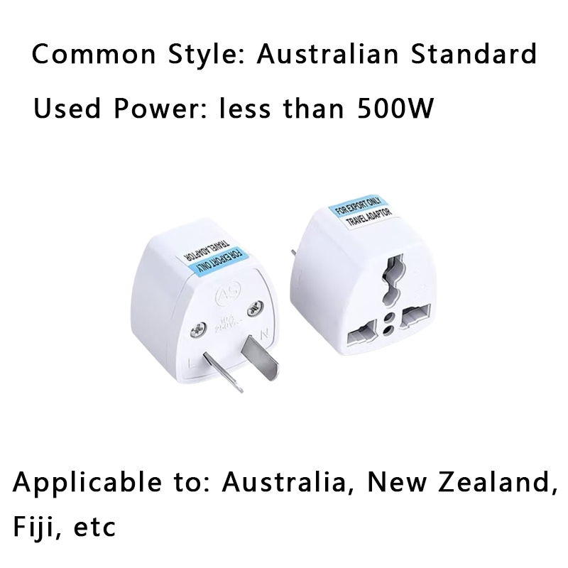 Adaptateur universel AU US UK EU, convertisseur de prise US vers EU, adaptateur de voyage australien KR Euro, prise secteur: Marron