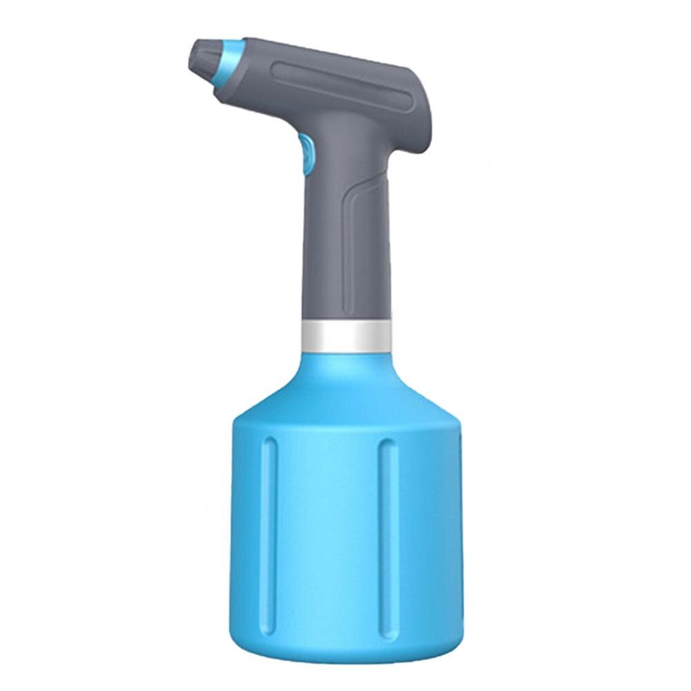 Spray de riego para plantas, útil, multiusos, resistente, USB, automático, recargable, eléctrico: Azul