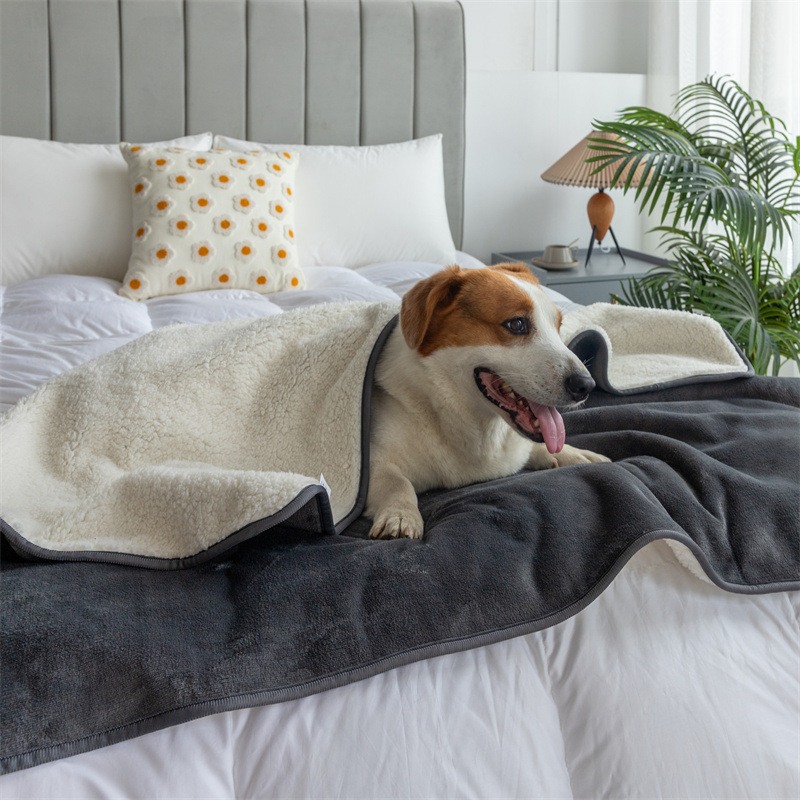 Manta impermeable premium para perros y gatos, manta para cachorros, manta impermeable para perros, mantas para perros, manta para gatos de pizarra