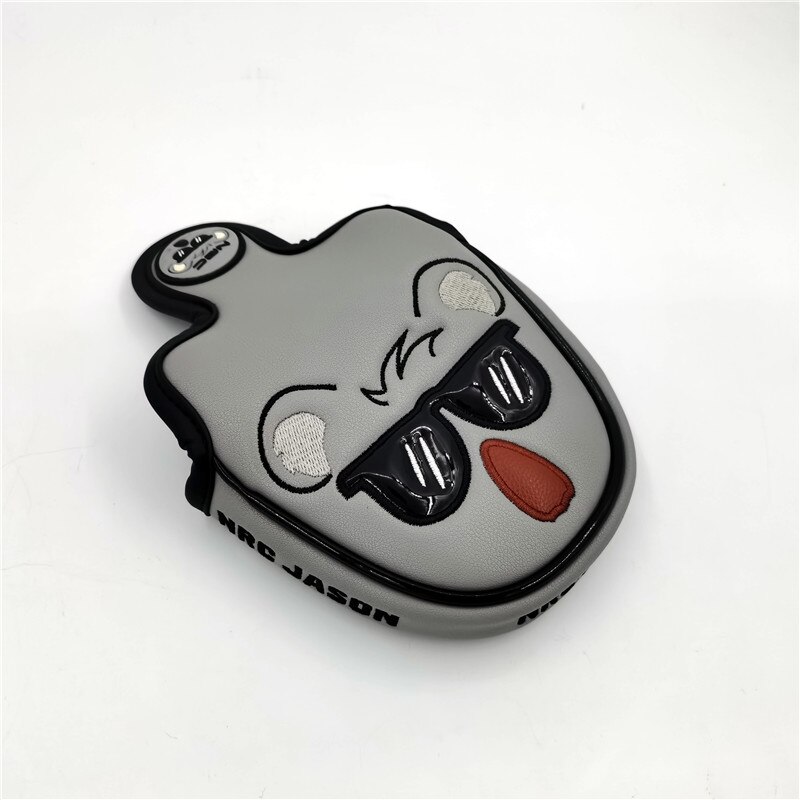 Djur golf koala headcover pu läder golf driver fairway woods hybrid putter covers 135ut komplett set maskot nyhet: 1pc klubbor