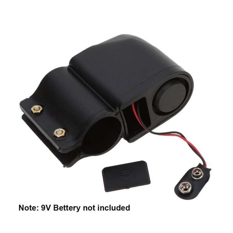 Anti-Theft Bicycle Lock Cycling Security Lock Wireless Remote Control Vibration Alarm 110dB Bicycle Anti-Theft Alarm Bike #0908