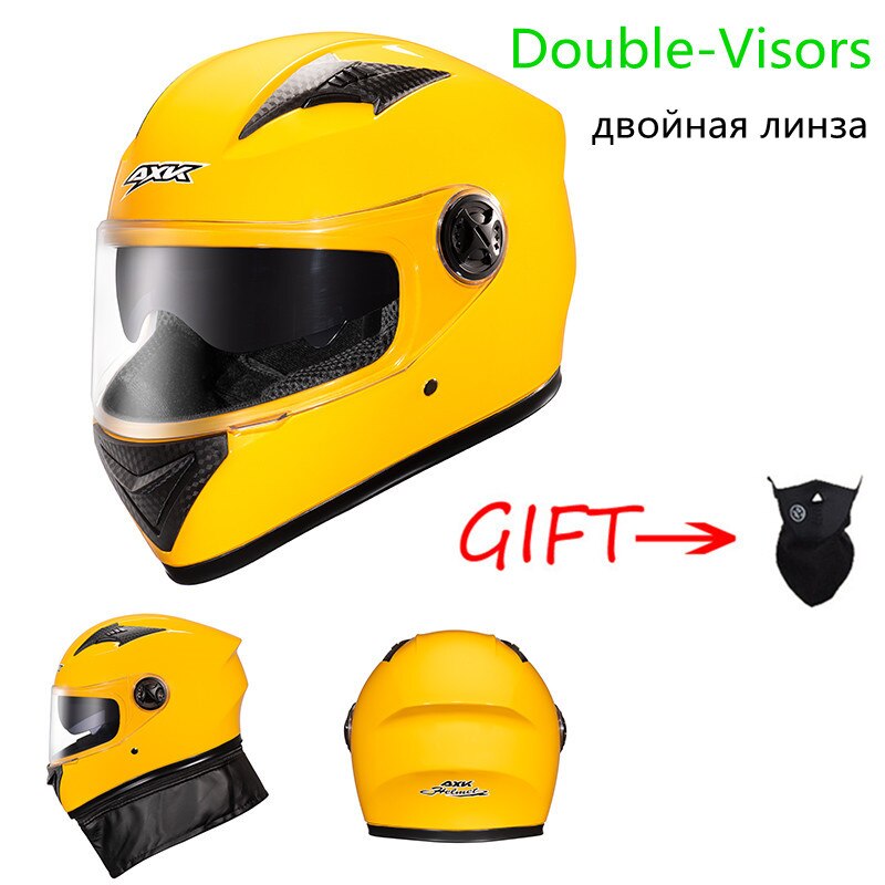 Full Face Helmet and Safety for Motorcycle Scooter Casco Moto Modular Capacetes Helmets Engine Casco Integral Motorsiklet Kask: A6