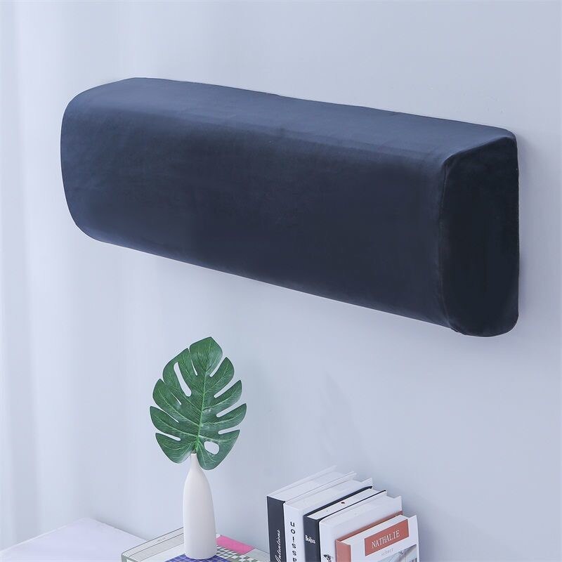 Cubierta universal para aire acondicionado, cubierta AUX montada en la pared, tela a prueba de polvo, en múltiples colores, adecuada para 1P 1,5 P: Jazz gray