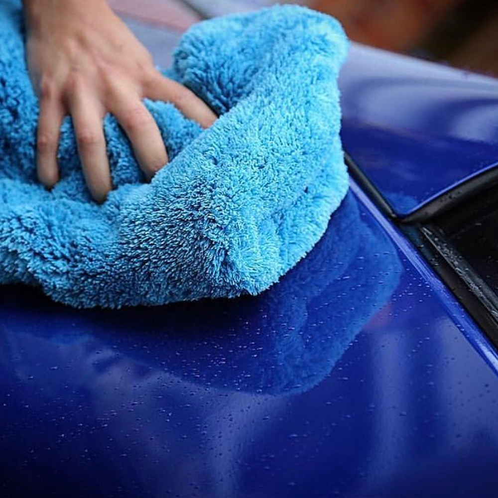 DETAILING KING 1200GSM Microfiber Car Drying Towel Ultra-Soft Car Cleaning Drying Rag For Car Detailing Care