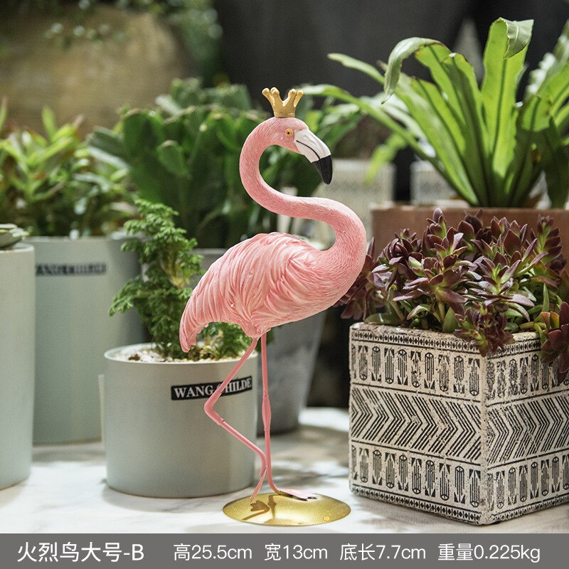 6 stk/sæt pink flamingo bordpynt tropisk fest pige fødselsdag bryllup dekoration flamingo hawaii hawaiian fest indretning: Lb.