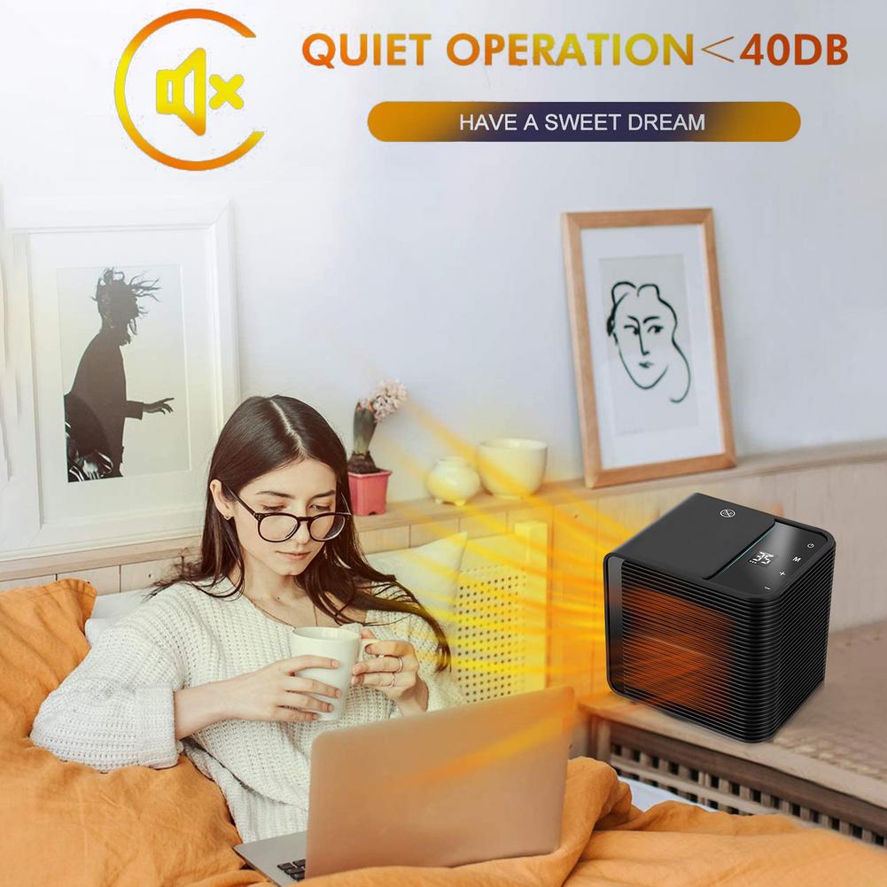 2000W Electric Space Heater Portable High-power Fan Space Heater Winter Warmer Home Office Desk 220V For Winter Bathroom Heating