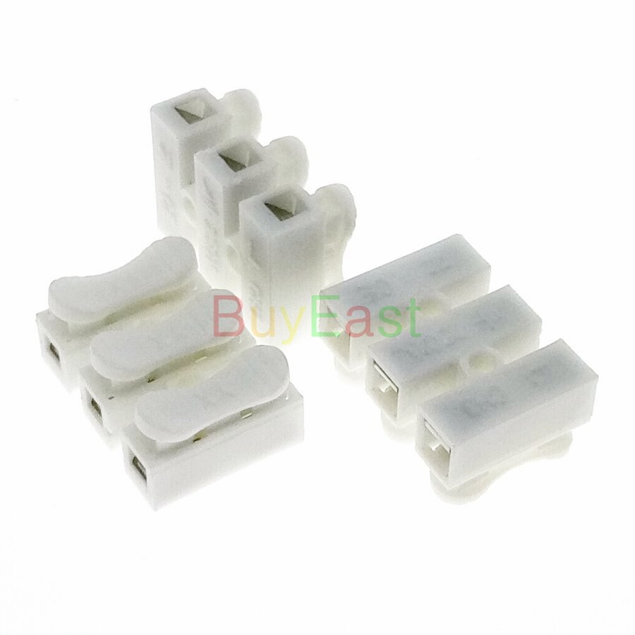 (30 PCS) 2-way 3-way 12-way Quick Fix Terminal Block Wire Cable Connector Max AC250V 10A