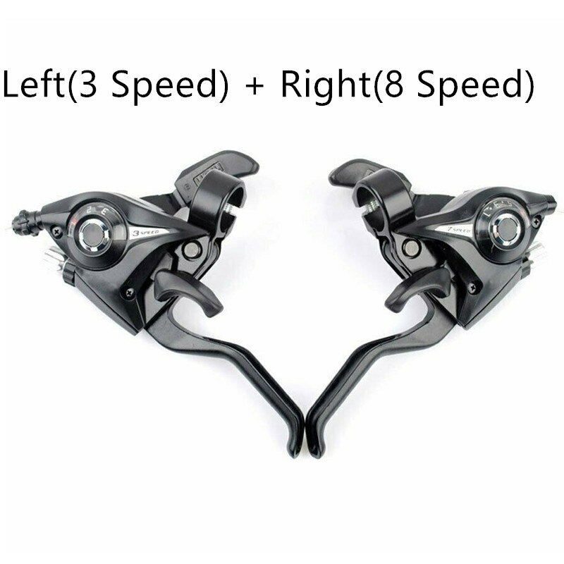 1Pair ST-EF51 gear shifter/brake lever 3 x 7,8 speed or set black v-brake for shimano Mountain Bike Shift Levers Bike Handlebar