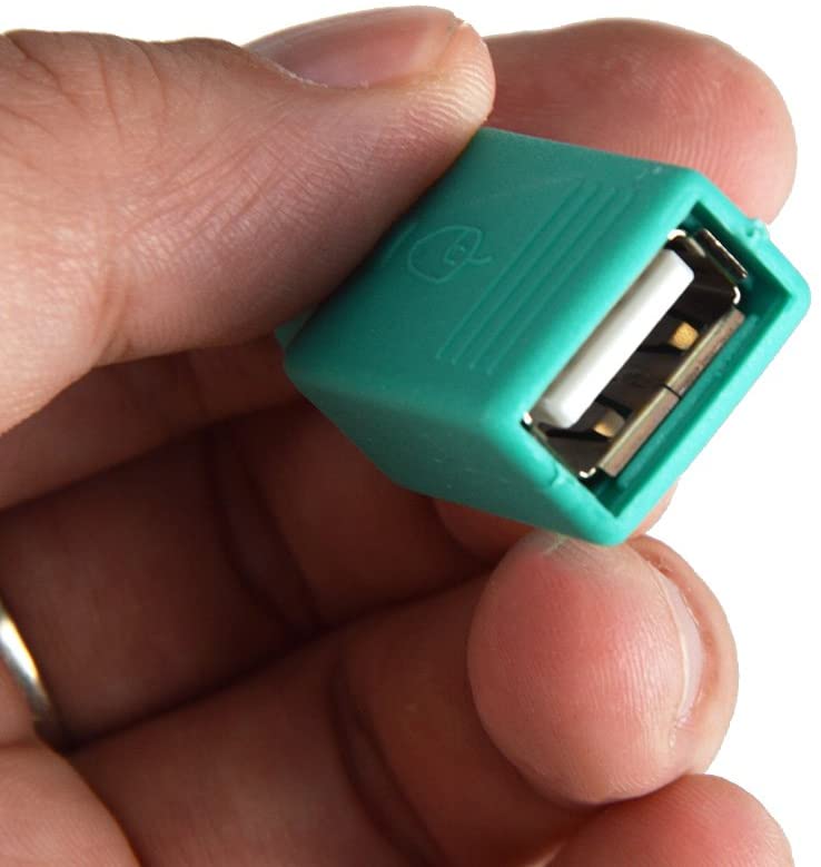 PS2 Naar Usb Vrouwelijke, Ps/2 Male Converter Changer Adapter 2Pack