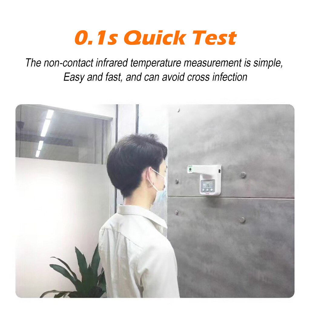 Forehead Thermometer Digital Screen Infrared Body Temporal Thermometer Kid Adults Touch-free Termometro Digital De Frente