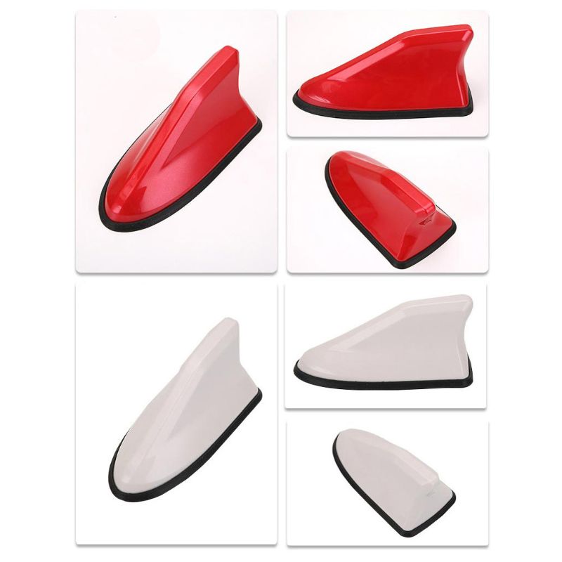 Universal FM Signal Amplifier Car Radio Aerials Shark Fin Antenna Car Roof Decoration Auto Side Replacement