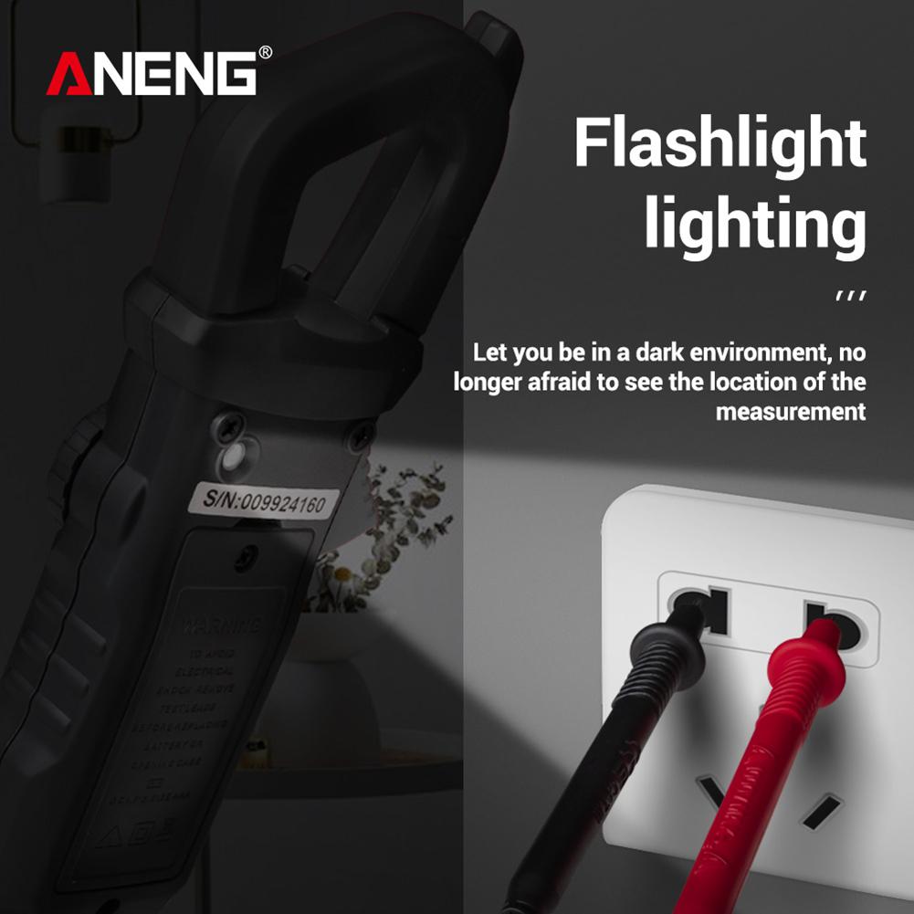 Digital Clamp Meter LCD Backlight Liquid Crystal Display AC/DC Voltage Current Tester Ammeter Voltmeter Electrical Instruments