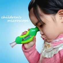 1 Pc Lichtgewicht Biologische Microscoop Hand Microscoop 80X Thuis Educatieve Speelgoed Voor Kind 778504