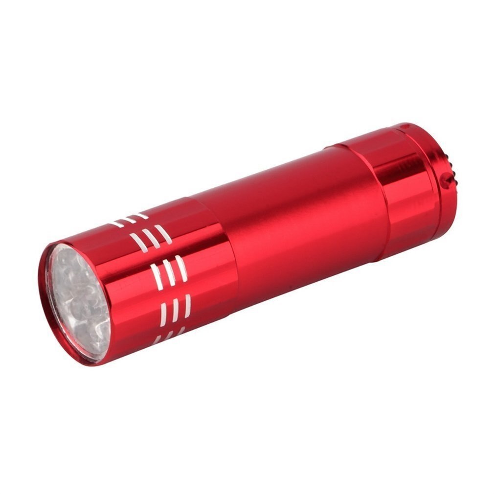 9 led Mini Flashlight white Led Lamp powerful Flash Light Lanterna Protable small pocket torches penlight for hiking camping