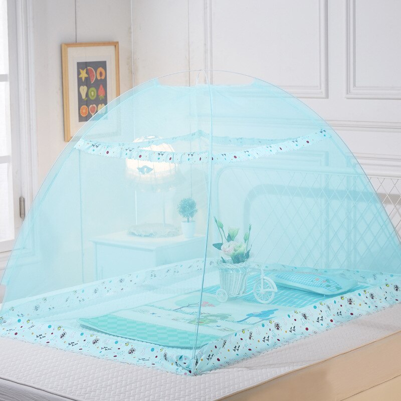 Berço de bebê, berço e rede para impedir insetos para bebê de 0-5 anos, cama dobrável rede de mosquitos para: Green