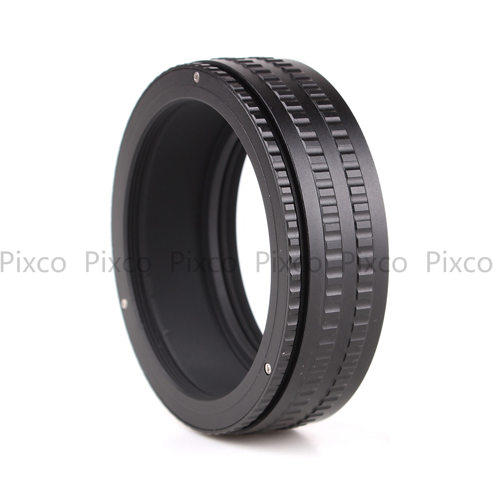 ADPLO 25mm zu 55mm M65 zu M65 Montieren Objektiv Einstellbare Fokussierung Helicoid Makro Rohr Adapter