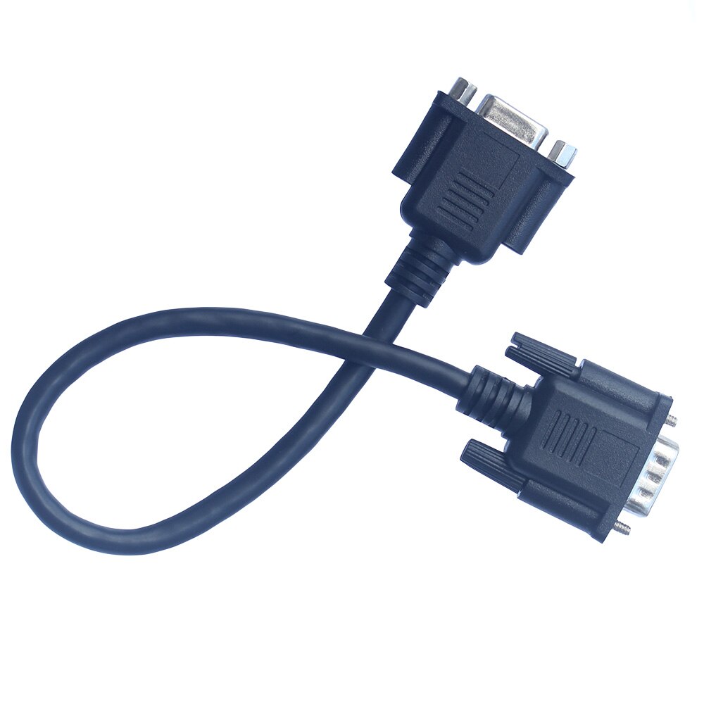30cm Inside 15Pin Full HD VGA D-Sub RGB Projector Short Video Cable Cord Male to Female for Monitor