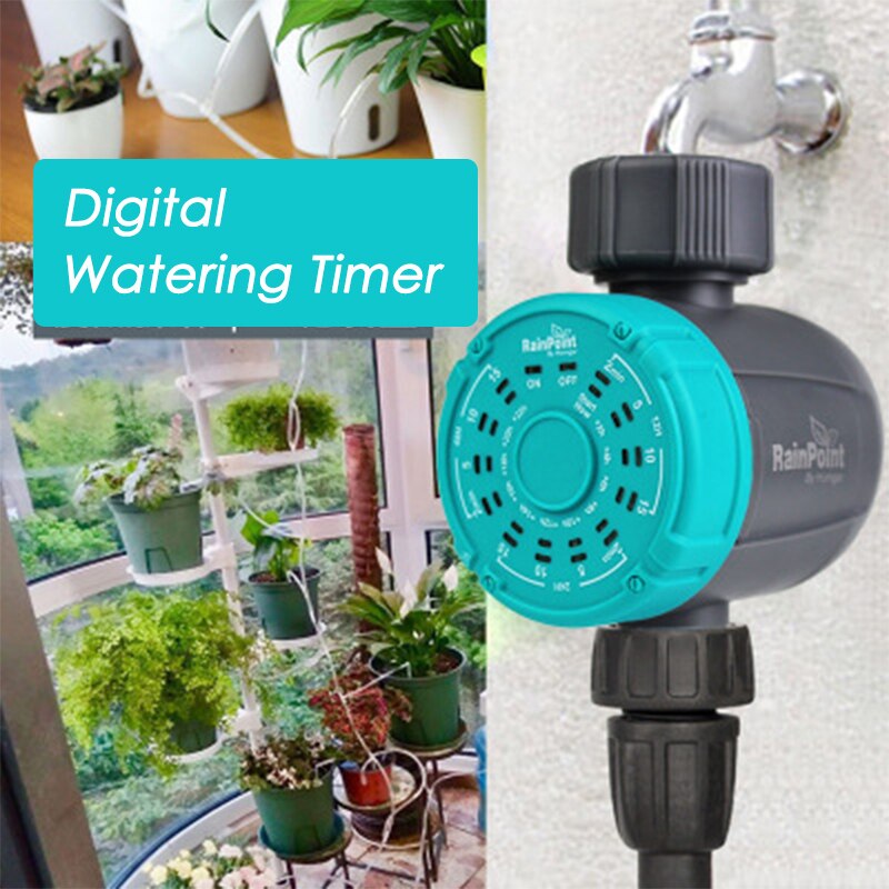 US/UK Garden Automatic Digital Watering Timer Electronic Water Timer Garden Water Tap Timer Garden Irrigation Tools Timer