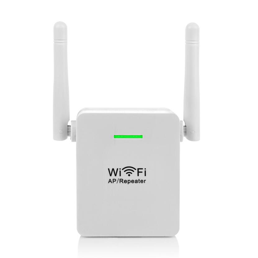 Ripetitore Wireless 300Mbps Router di rete WiFi Signal Range Extender Booster Dual 2DB antenne US Plug