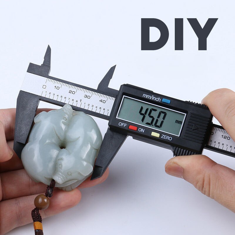 Digital Caliper 6 Inch Electronic Vernier Caliper 100mm Calliper Micrometer Digital Ruler Measuring Tool 150mm Measuring Tools