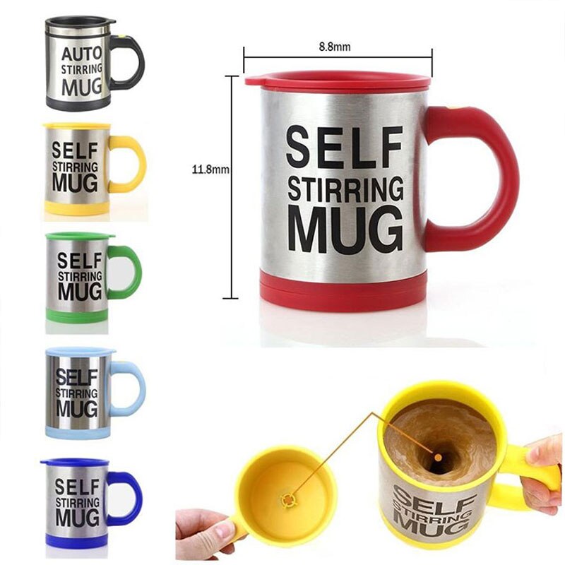 Self Stirring Coffee Cup Mugs Insulated Coffee Mug Automatic Electric Coffee Cups Smart Mugs Mixing Coffee Cup