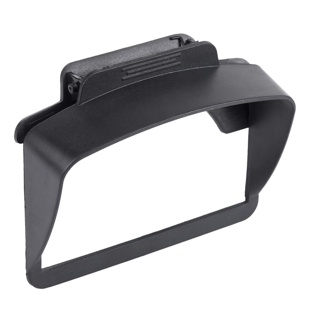 Portable Anti Glare 7 Inch Sunshade Visor Glare Sun Shade Screen Hood for Vehicle GPS Garmin Nuvi TomTom GPS Accessories