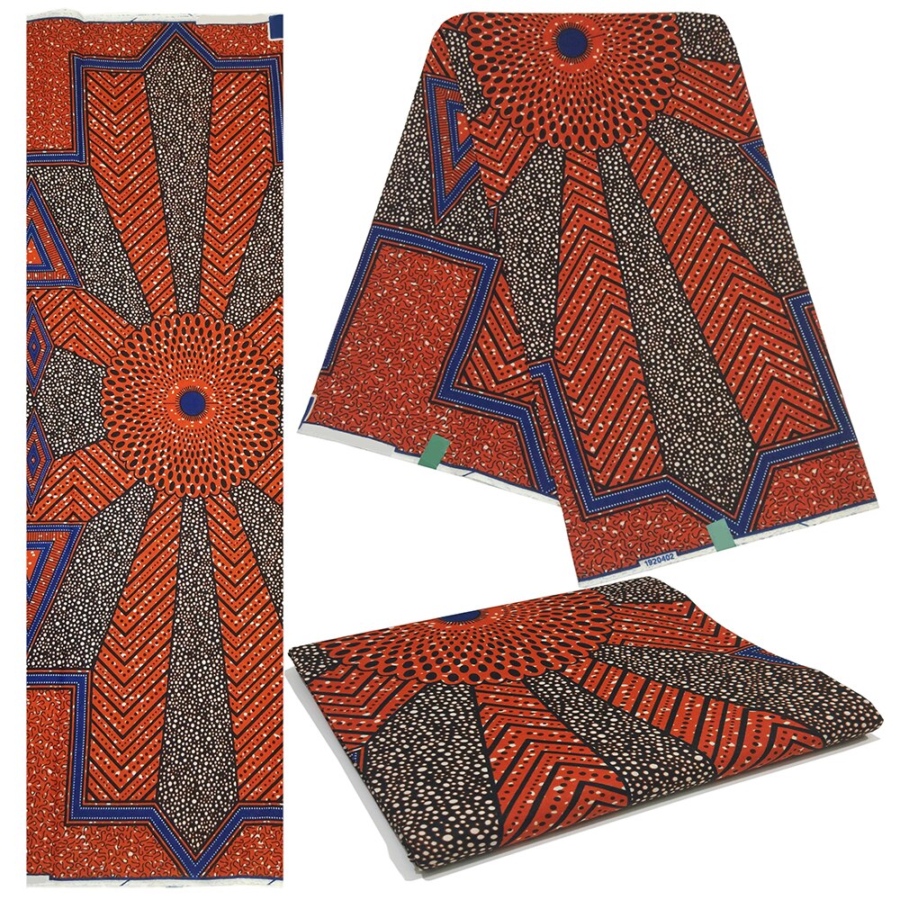pagne african Wax Print Fabric Wax wax africain Ankara Batik Breathable Polyester Fabric