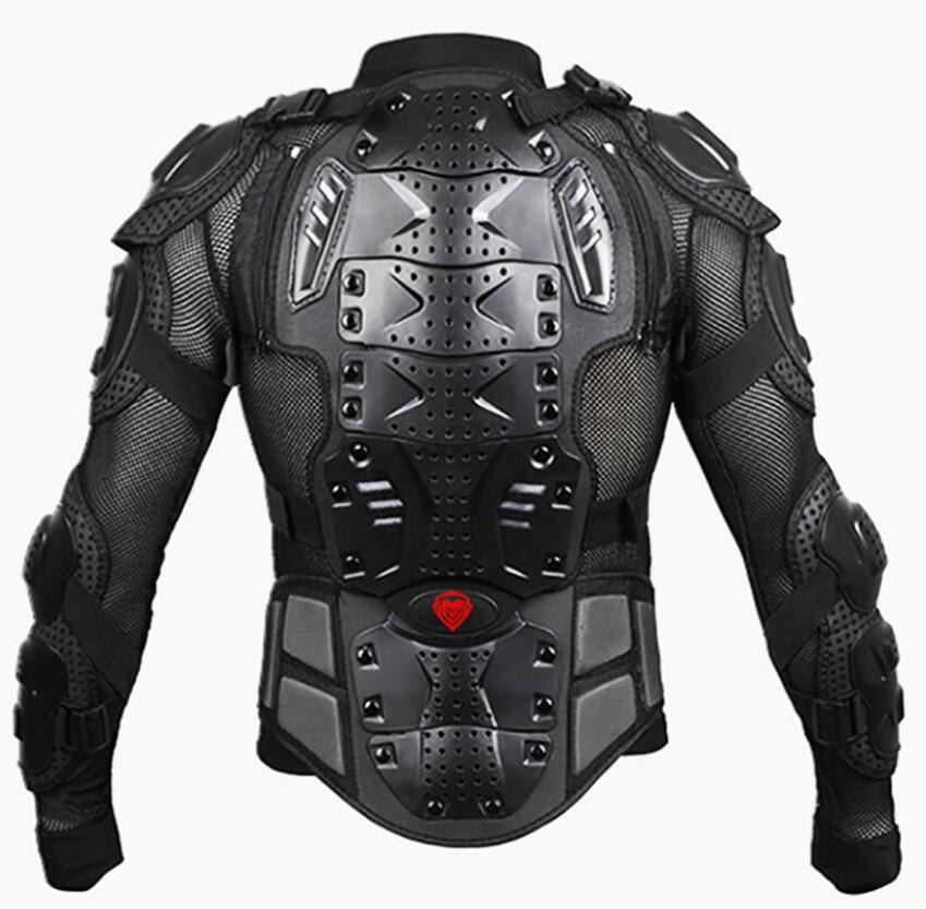 Black/RED Motorcycles Armor Protection Motocross Clothing Jacket Protector Moto Cross Back Armor Protector Motorcycle Jackets