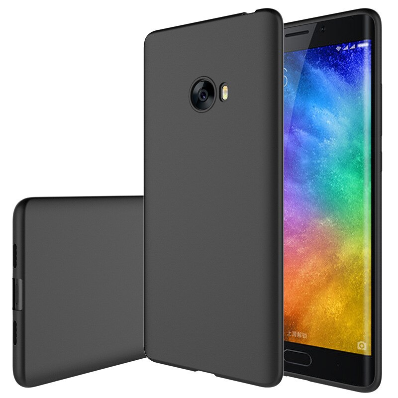 Stoßfest Silikon TPU fallen Für Xiaomi Mi Hinweis 2 Abdeckung Weiche matt TPU Zurück Abdeckung Telefon fallen Für Xiaomi Mi hinweis 2: Ursprünglich Titel