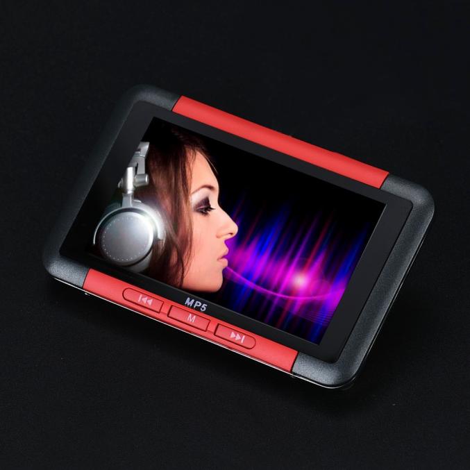 8Gb Slim MP3 MP4 MP5 Muziekspeler Met 4.3 ''Lcd-scherm Fm Radio Video Movie