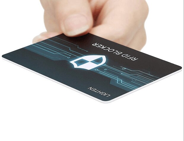 Anti Theft Credit Card Shield Rfid Protector Shield Card Prevent Unauthorized Scanning NFC Signals Shield For Passport Purse