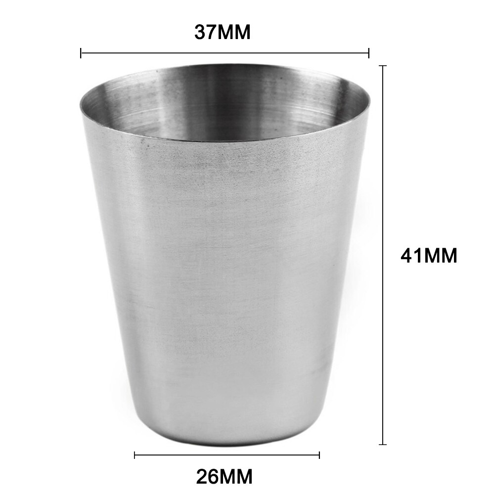 Taza de acero inoxidable para beber, Taza de Viaje, café, té, cerveza, para vacaciones de campamento, Picnic, mvi-ing, 4 Uds.