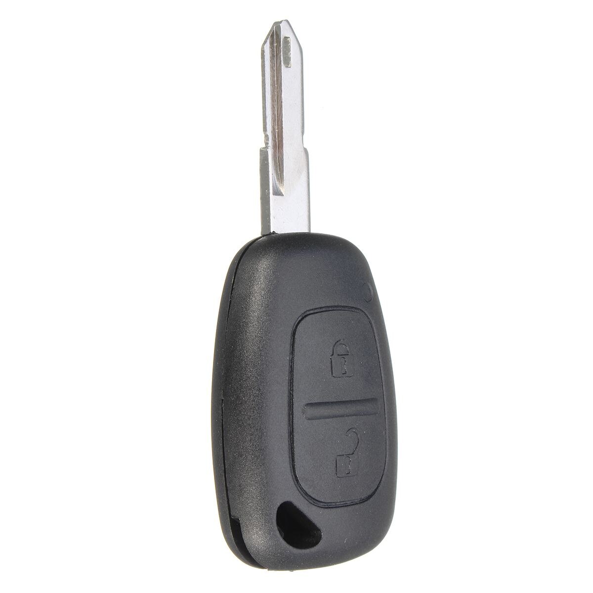 Coque de clé de voiture à 2 boutons | Étui de protection pour Vauxhall/Opel Vivaro/ Renault Movano Trafic Renault Kangoo en blanc