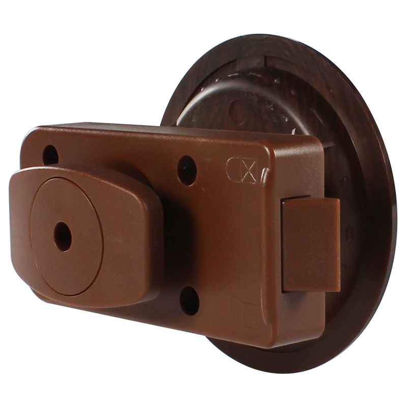 Tytxrv Rv Accessoires Badkamer Deurslot Bruin (Met Sleutel) Motor Home Boot Marine Caravan Camper